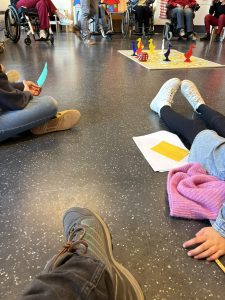 Foto ganzenbord GIPS-team Foto ganzenbord GIPS-team